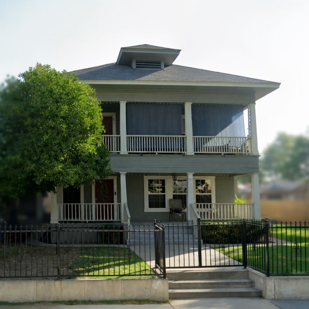Example of a small multifamily property similar to the type used in this deal